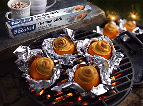 Bacofoil Non-Stick Kitchen Foil, Silver and White, 30 cm x 20 m – 3