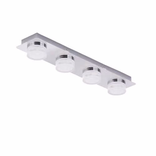 Forum Amalfi SPA-31737-CHR 4 LED Flush Bar Ceiling Light in Chrome
