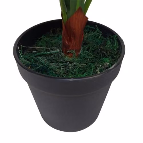 Botanik Premium Artificial Fern Grass, Green Potted Plant – 2