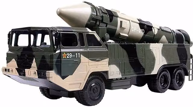 Big Daddy Army Truck Mega Toy Vehicle in Green