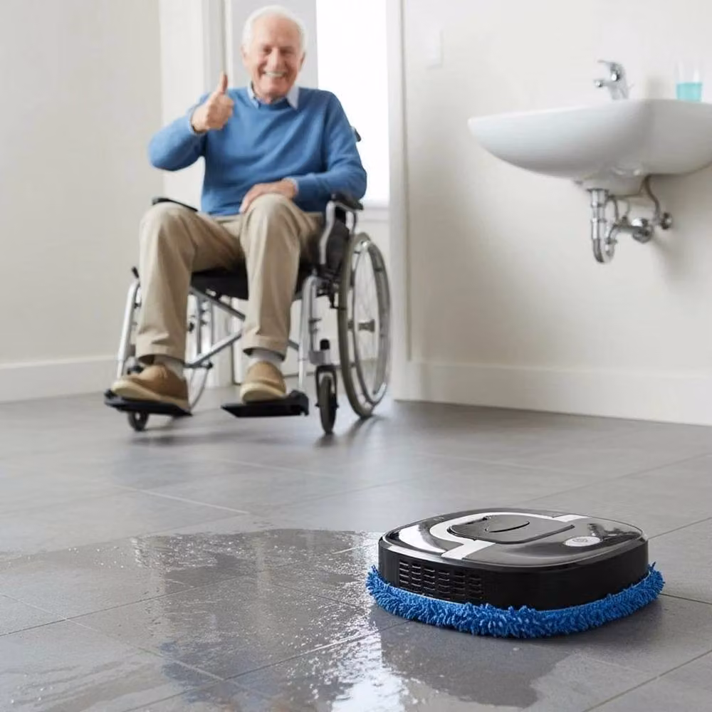 SPETLEK Automatic Floor Mopping Robot in Black – 4