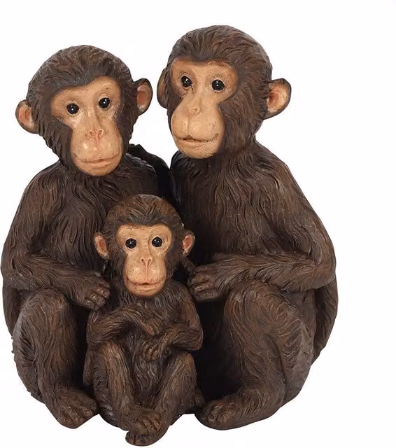 Something Different Just The Tree Of Us Monkey Family Ornament in Brown – 1