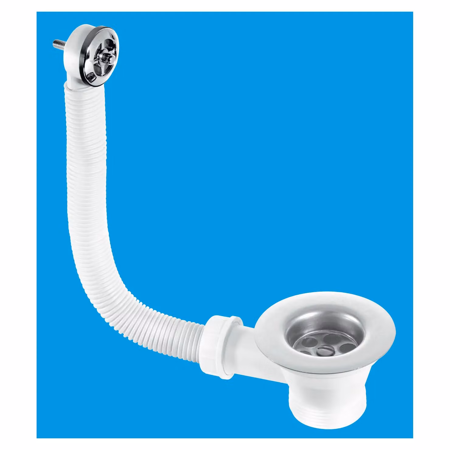 McAlpine Stainless Steel Kitchen Sink with Chain and Bolt Hole in White or Black – 2