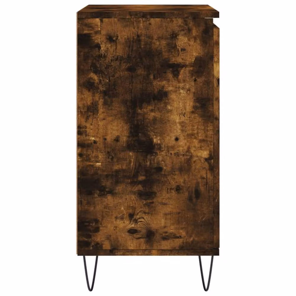 Berkfield Home Smoked Oak Sideboard in Brown, W/D/H: 60 x 35 x 70 cm – 5