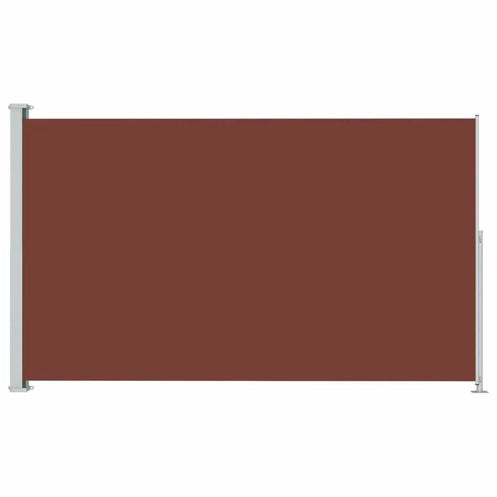 Berkfield Home Retractable Side Awning in Brown, W/H: 300 x 180 cm – 2