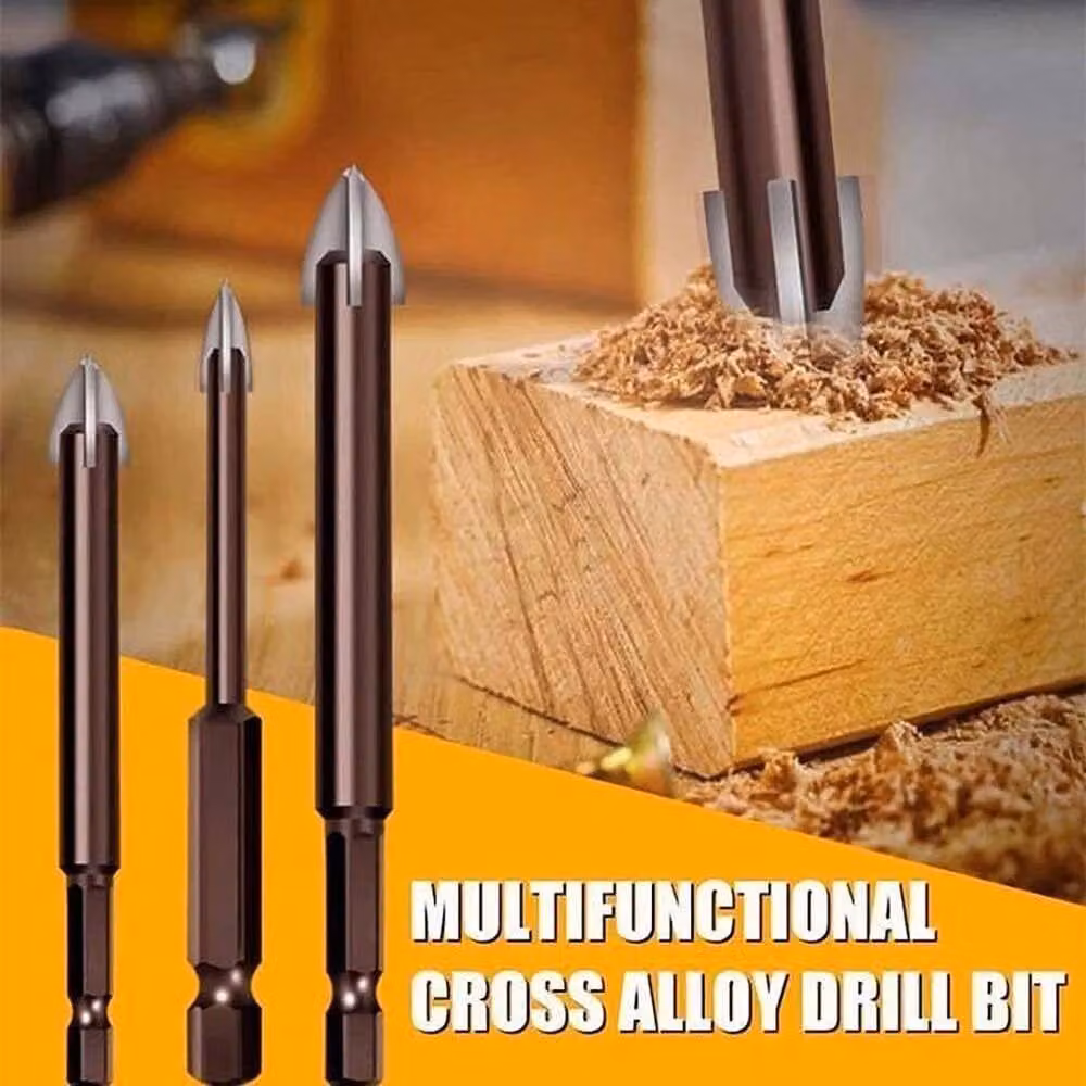 SPETLEK 7-Piece Multi-Material Masonry Tile Drill Bit Set in Brown – 2