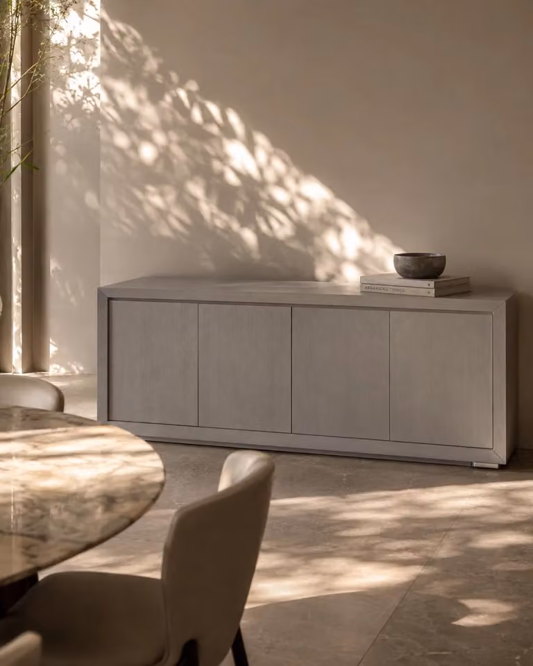 Alida Buffet in Light Grey Oak