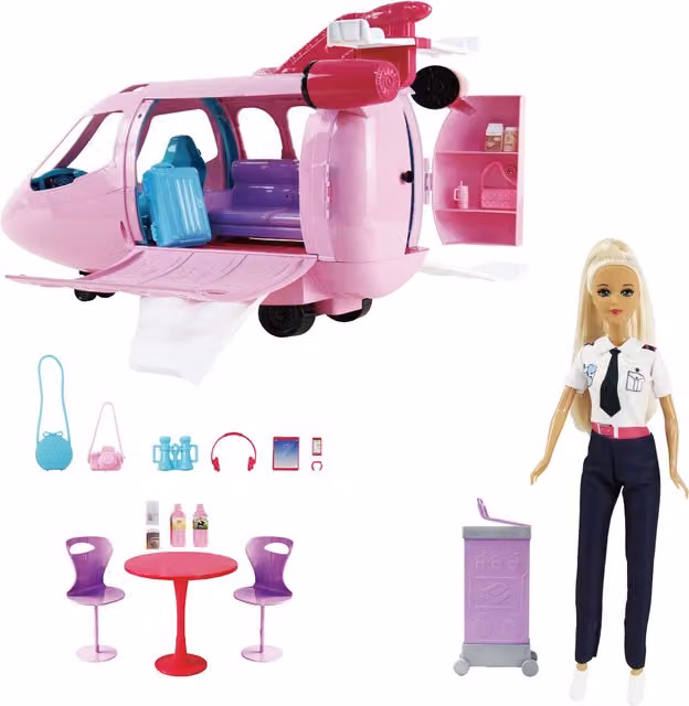 Imaginate Dream Private Jet Playset in Pink