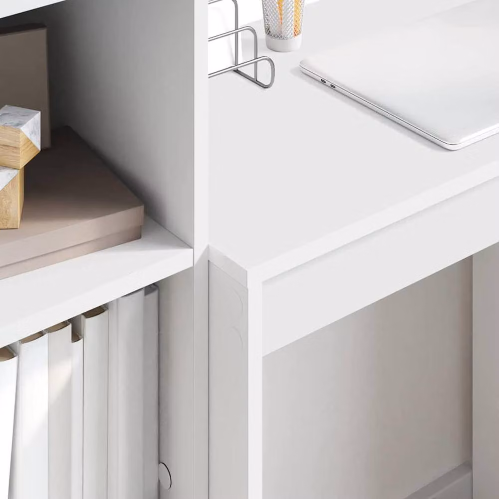 Berkfield Home Modern White Writing Desk W/D/H: 70 x 40 x 76 cm – 2
