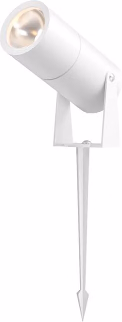 Netlighting Bern Outdoor Ground Spike LED Garden Light, White, 300lm, 3000K Warm White, IP65