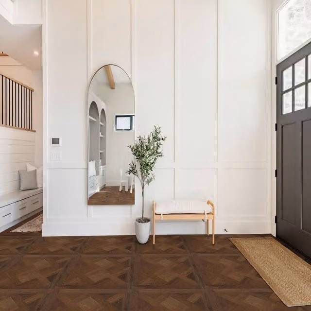 Luvanto PreClic SPC Wood Effect Luxury Vinyl Tile in Fawn, 6mm Thickness – 1
