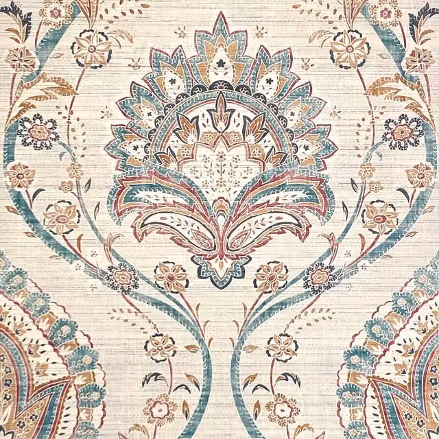 Arthouse Multicoloured Abstract Floral Vintage Washable Wallpaper