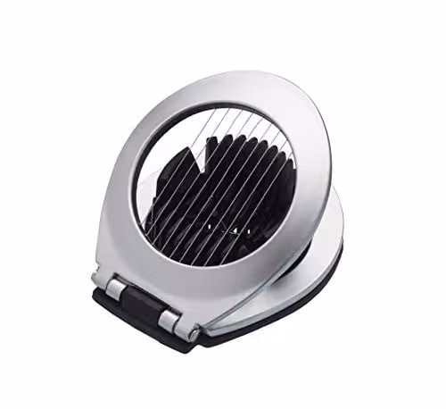 MasterClass Deluxe Stainless Steel Egg Slicer and Wedger in Silver