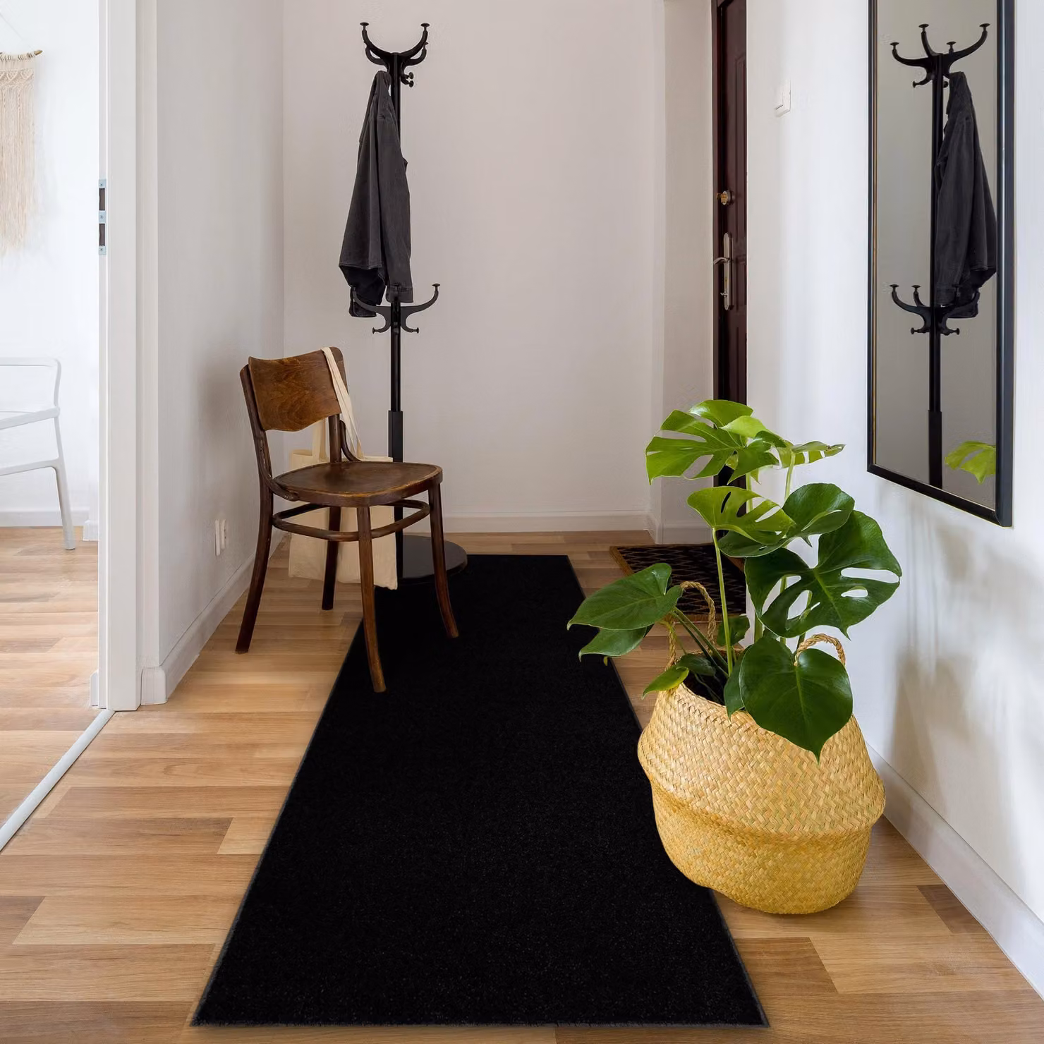 RugsX Trendy 159 Runner in Black, W/D: 50 x 500 cm – 4
