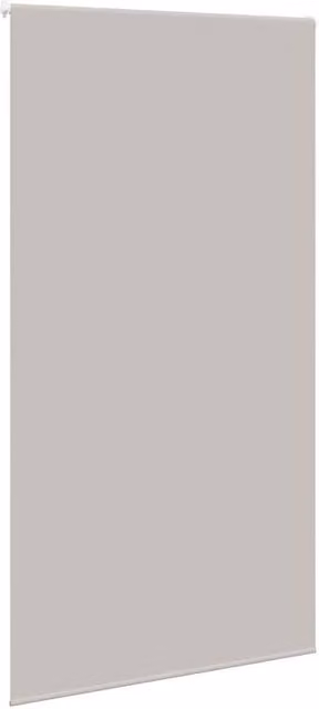 Berkfield Home Grey PEVA Shower Roller Blind, W: 130 cm, H: 240 cm