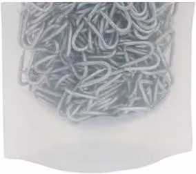Unifix Galvanised Steel Flat Wire Staples, Silver, 20 x 2.00mm, Box of 5