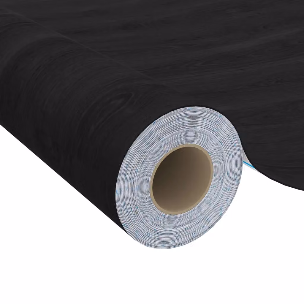 Berkfield Home Self-adhesive Dark Wood Furniture Film, Black, W: 500 cm, H: 90 cm – 4