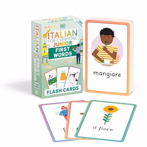 DK Italian for Everyone Junior First Words Multicolour Flash Cards