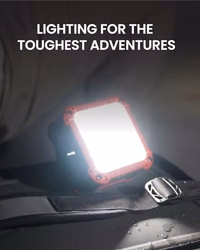 Claymore Ultra2 3.0 LED Lantern, IP65 Waterproof Rechargeable Outdoor Light with 2200 Lumens, Black – 2
