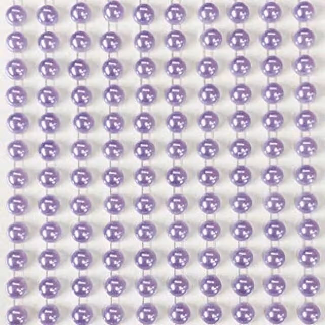 Syntego 400 Lilac Round Plastic Wedding Pearls