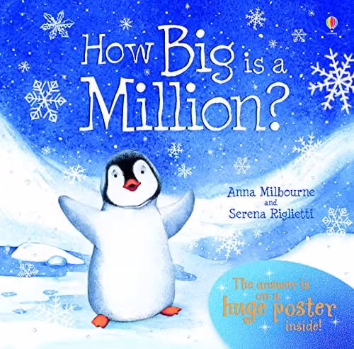 Usborne How Big is a Million? Picture Storybook