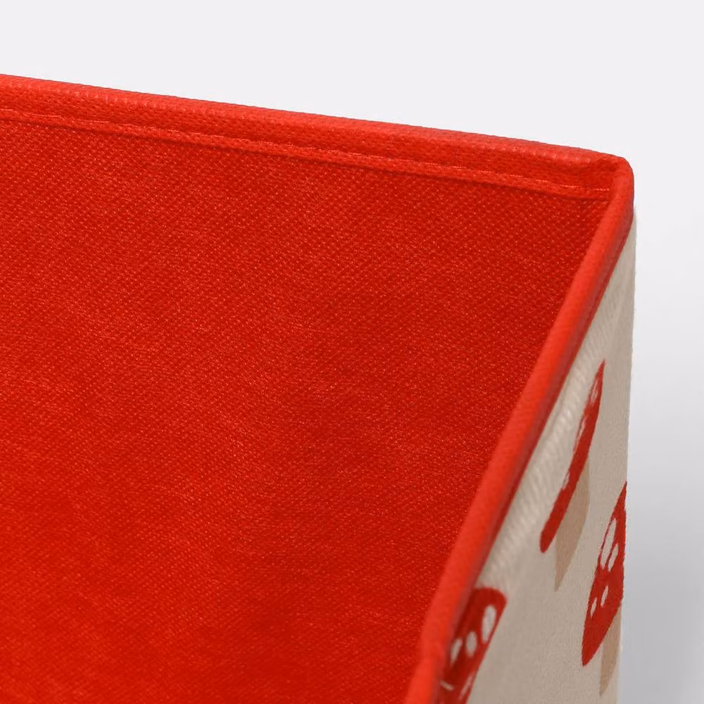 OHS 2 Pack Kids Printed Folding Cube Toy Organisers in Red – 4