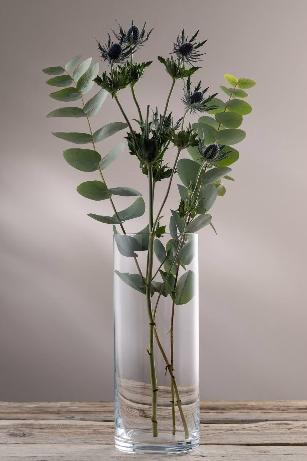 Galway Crystal Pillar Vase in Clear Glass, Height: 30.48 cm – 2