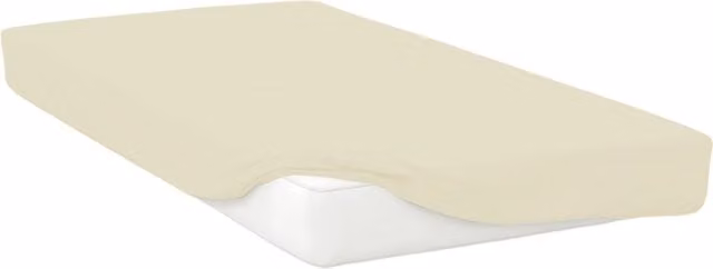 Belledorm Easycare Percale Fitted Sheet in Beige