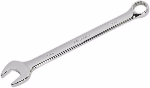 Loops 27mm Chrome Vanadium Steel Combination Spanner in Silver