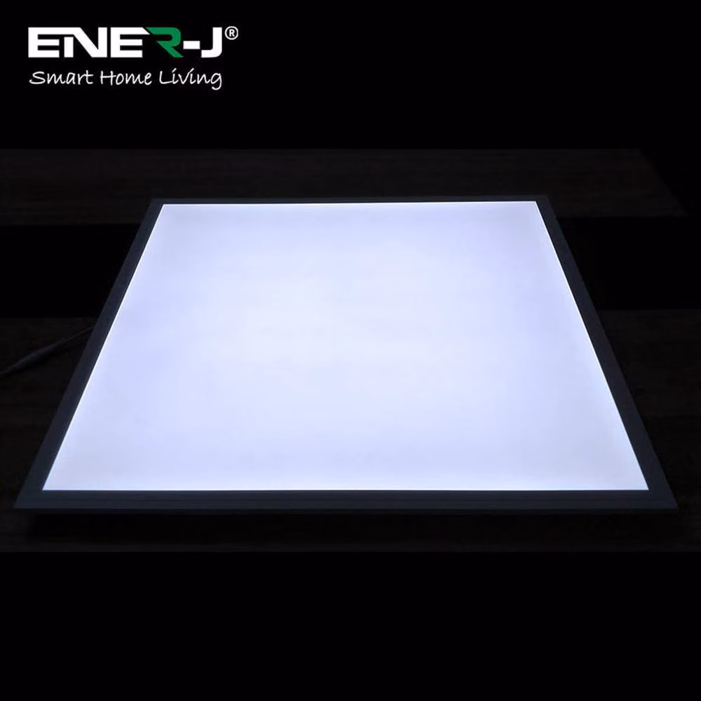 ENER-J 6-Pack Slim LED Backlit Ceiling Panels, Cool White, W/D/H: 60 x 60 x 60 cm – 2