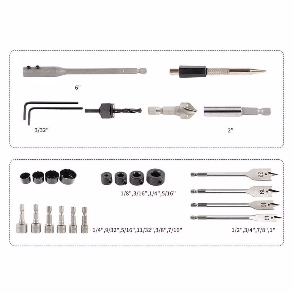 SPETLEK 246-piece HSS Drill Bit Set in Silver – 2