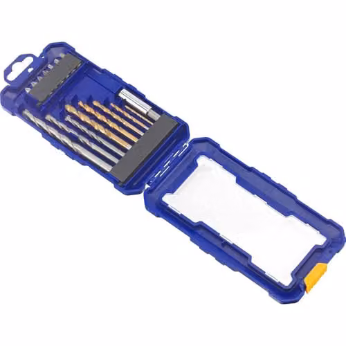 Irwin 16 Piece Drill and Screwdriving Set in Blue