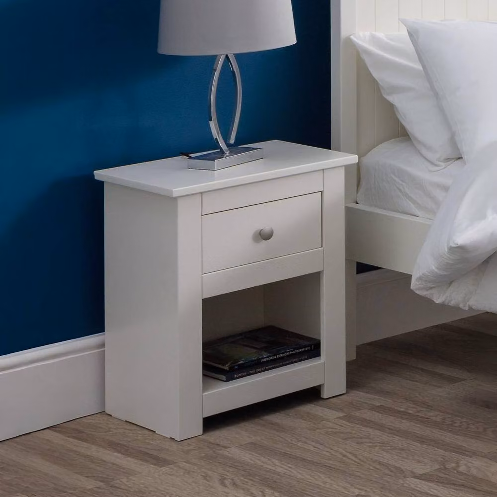 Cheshire Premium Hawthorne Surf White Bedside Unit – 2