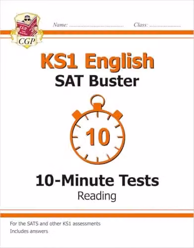 CGP KS1 English SAT Buster 10-Minute Tests: Reading
