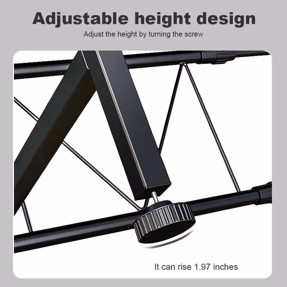 SPETLEK 3 Tier Expandable Microwave Oven Rack Shelf in Black – 3
