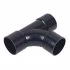 FloPlast 32mm Black Solvent Weld Waste Tee
