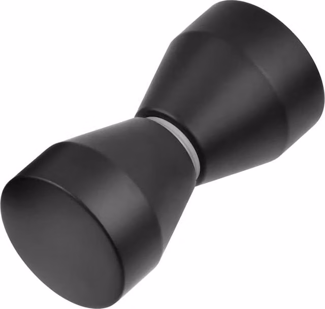 Nes Home Cone Black Aluminium Shower Door Knob Handle – 1