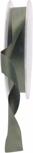 KDMD Dark Green Satin Ribbon, 15mm, 3 Pack – 1