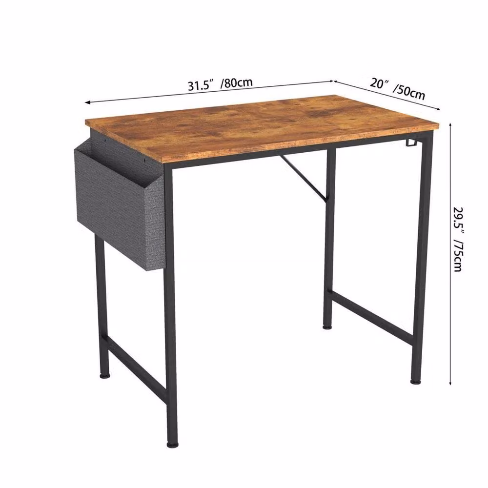 KORVIXA Brown Computer Desk and Laptop Study Table – 2