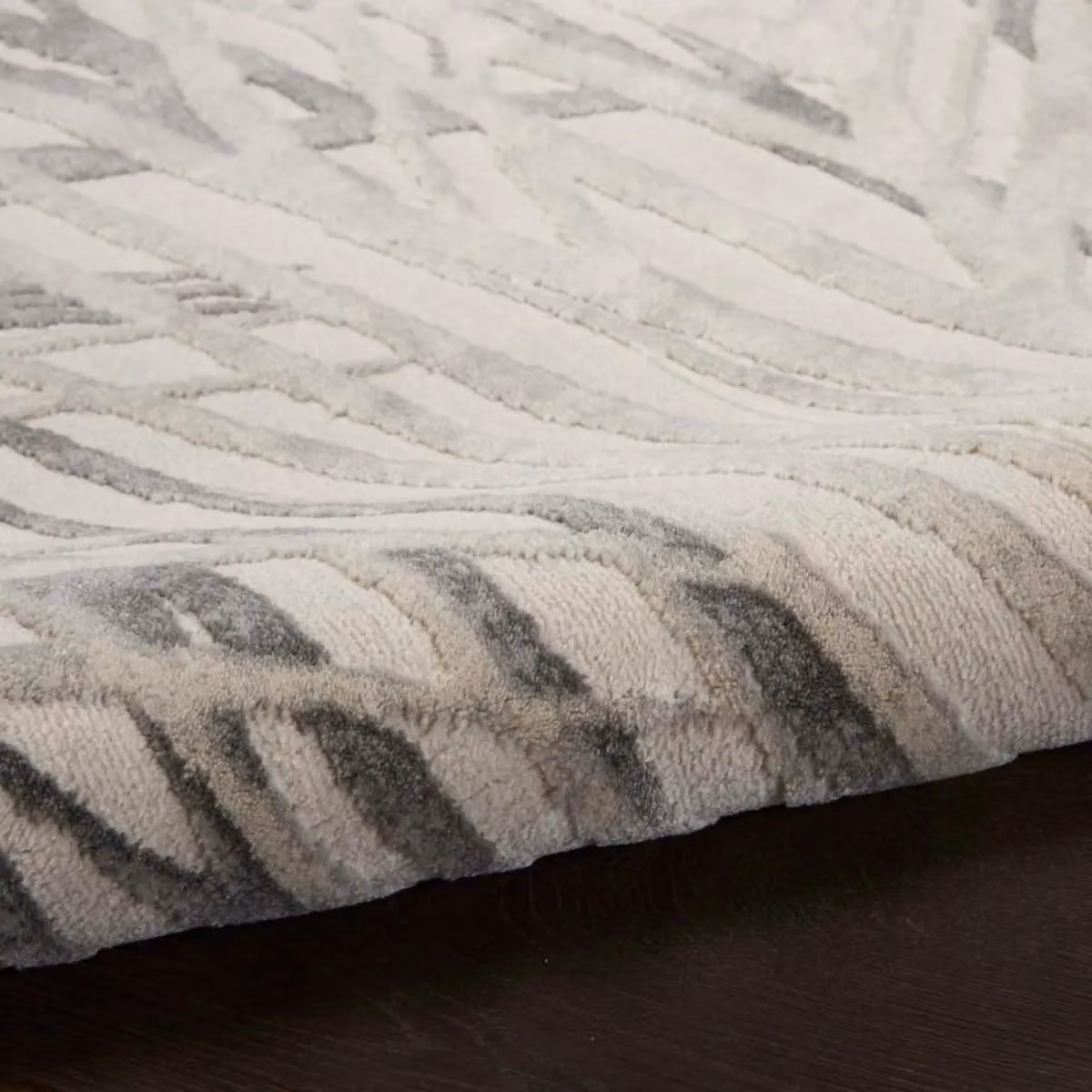 The Rug Shop UK Modern Abstract Stain-Resistant Area Rug in Beige, W: 280 cm, D: 380 cm – 2