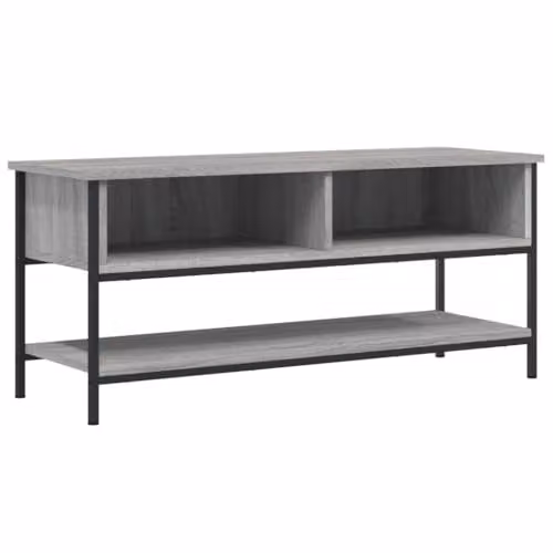vidaXL TV Cabinet in Grey Sonoma, W/D/H: 100 x 35 x 45 cm
