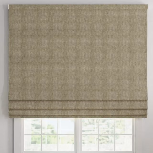 ANTE DECOR Eden Made To Measure Blackout Roman Blind in Beige