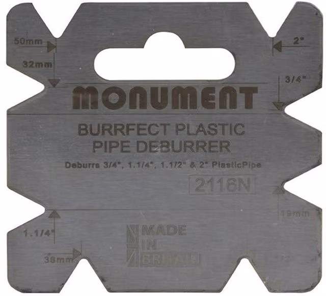 Monument 2116n Burrfect Square Deburrer in Grey and Multicolour – 1