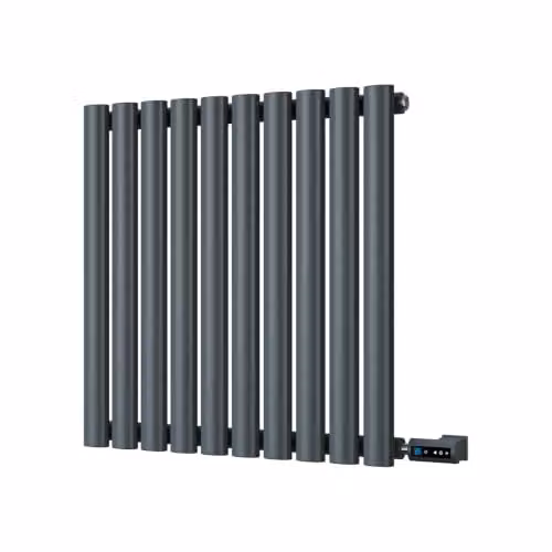 UK Radiators Omeara Anthracite Horizontal Electric Designer Radiator with WiFi App Control, W: 58 cm, H: 60 cm – 2