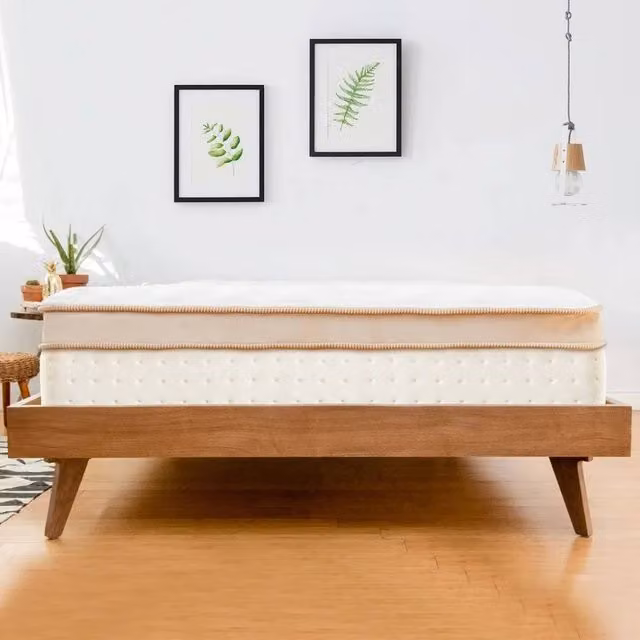 Rolipo Single Hybrid Mattress in White, 24cm Memory Foam and Pocket Sprung, W/D/H: 90 x 190 x 24 cm – 1