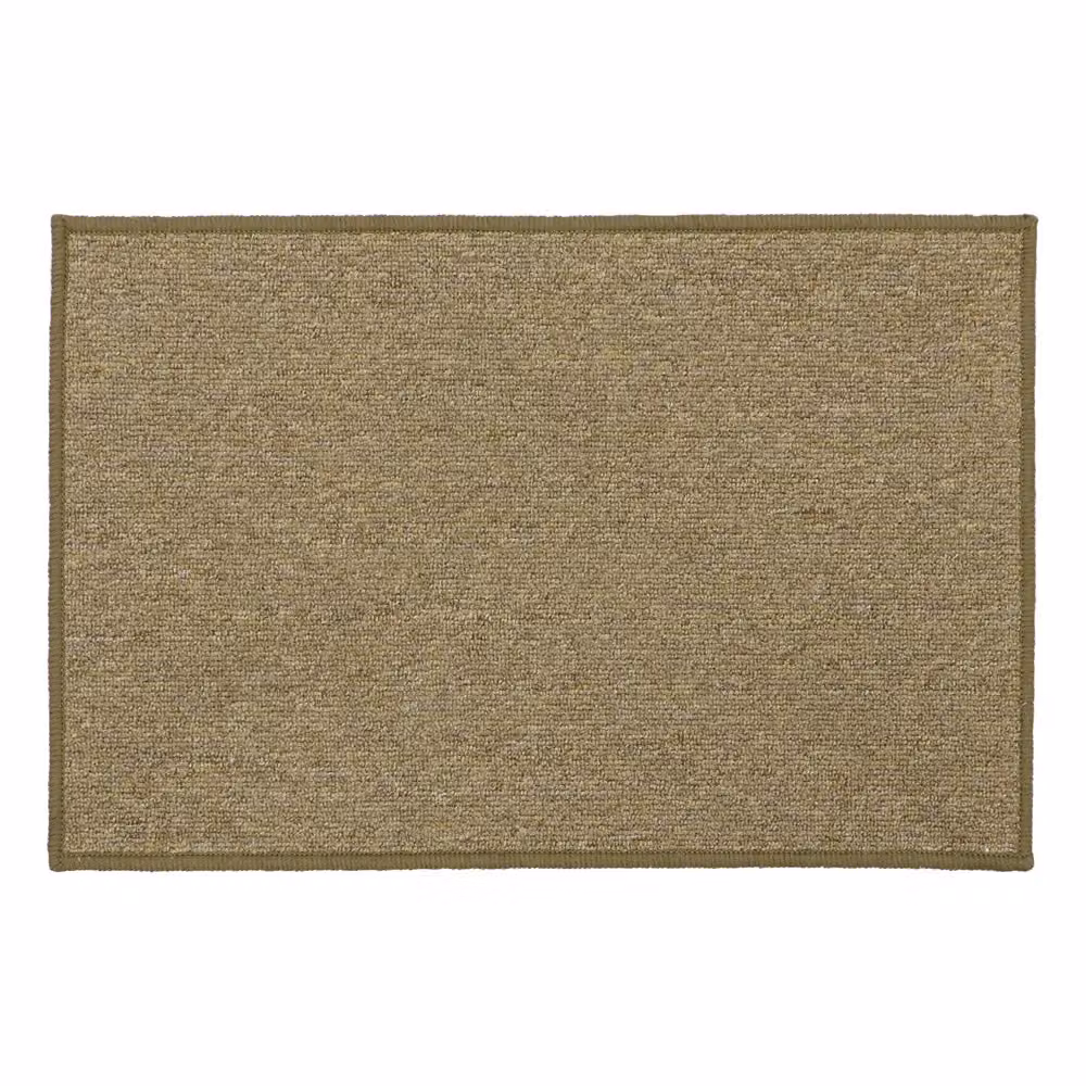 JVL Eden Machine Washable Latex Backed Doormat, Beige, W: 40 cm, D: 60 cm – 2