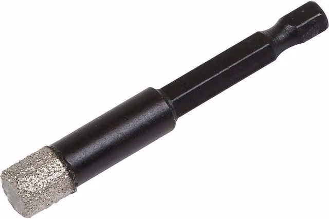 Loops 10mm Vacuum Brazed Diamond Drill Bit with Hex Shank