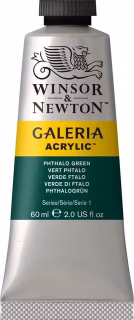 Winsor and Newton Galeria Acrylic Paint in Phthalo Green