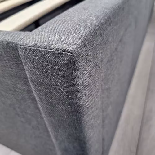Modernique Grey Fabric Ottoman Storage Bed Small Double W/D/H: 120 x 200 x 76.9 cm – 5