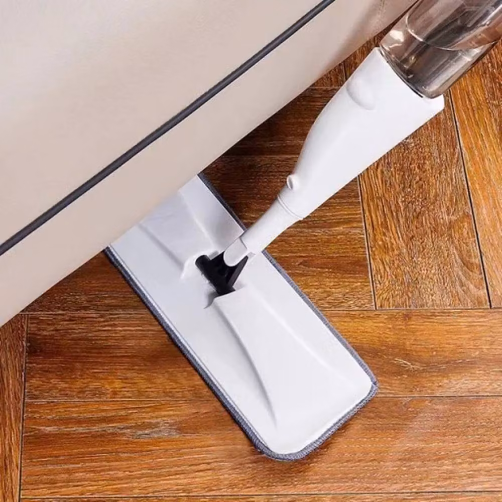 EONLION White Microfibre Spray Mop with 3 Pads for Floor Cleaning – 3